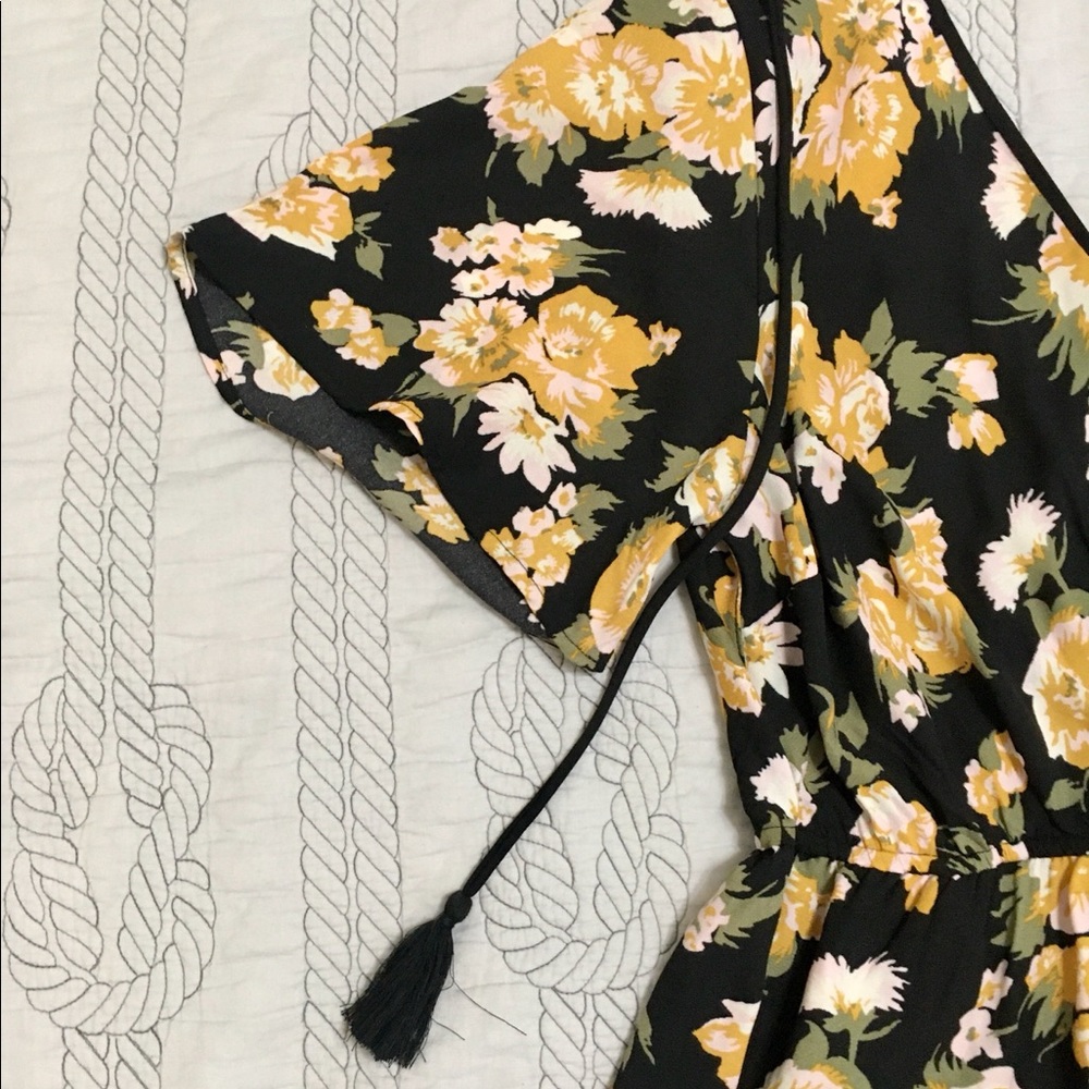 floral jumpsuit / romper